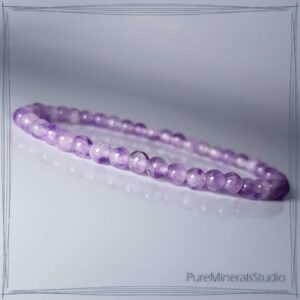 Bracelet made of Lavender Amethyst