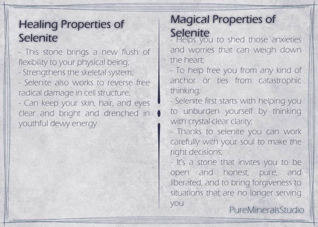 Earrings made of Selenite - Image 4